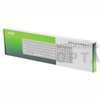 Клавиатура беспроводная ACER OKR301 (ZL.KBDEE.015) белый/серебристый Клавиатура беспроводная ACER OKR301 (ZL.KBDEE.015) белый/серебристый