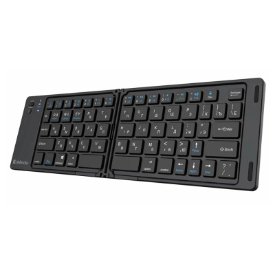 Клавиатура беспроводная DEFENDER Enigma SB-094 RU, BT,66кн+FN, черный (1/20)